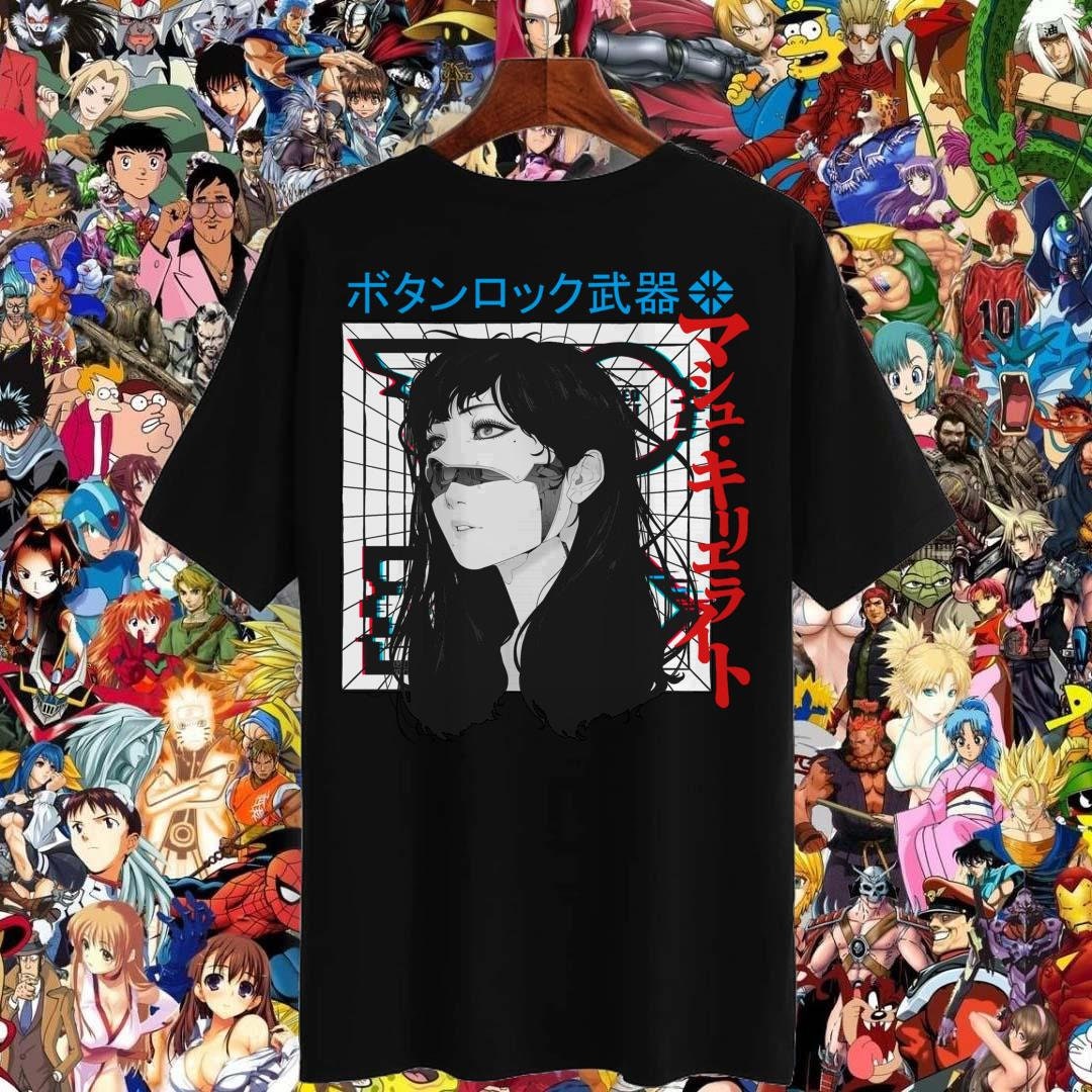 Cyberpunk Cyborg Girl Vaporwave Urban Style Unisex T-Shirt Cyberpunk Cyborg Girl Vaporwave Urban Style Unisex T-Shirt