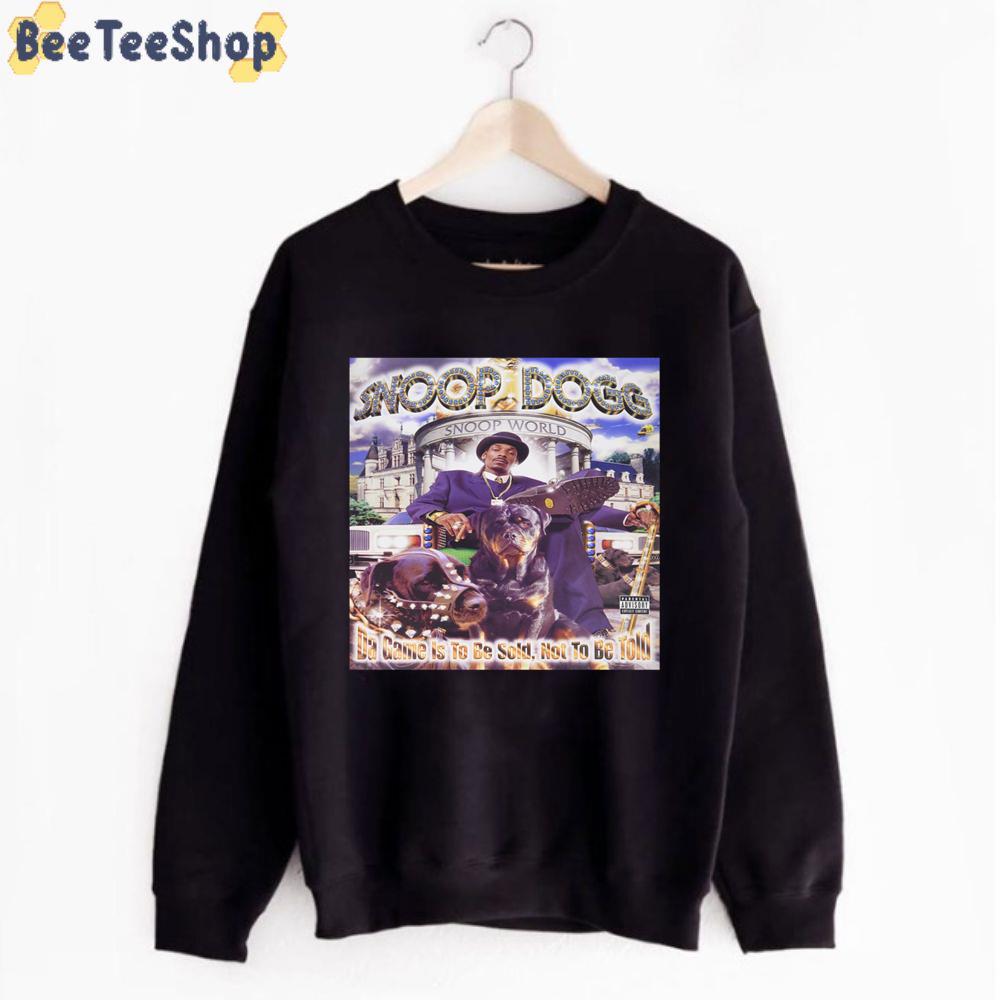 Da Game Is To Be Sold Not To Be Told Snoop Dogg Rapper Unisex T-Shirt Da Game Is To Be Sold Not To Be Told Snoop Dogg Rapper Unisex T-Shirt