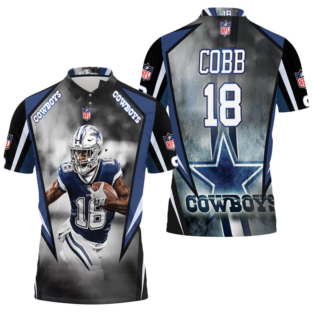 Dallas Cowboys Randall Cobb 18 3d Polo Shirt All Over Print Shirt 3d T-shirt Dallas Cowboys Randall Cobb 18 3d Polo Shirt All Over Print Shirt 3d T-shirt