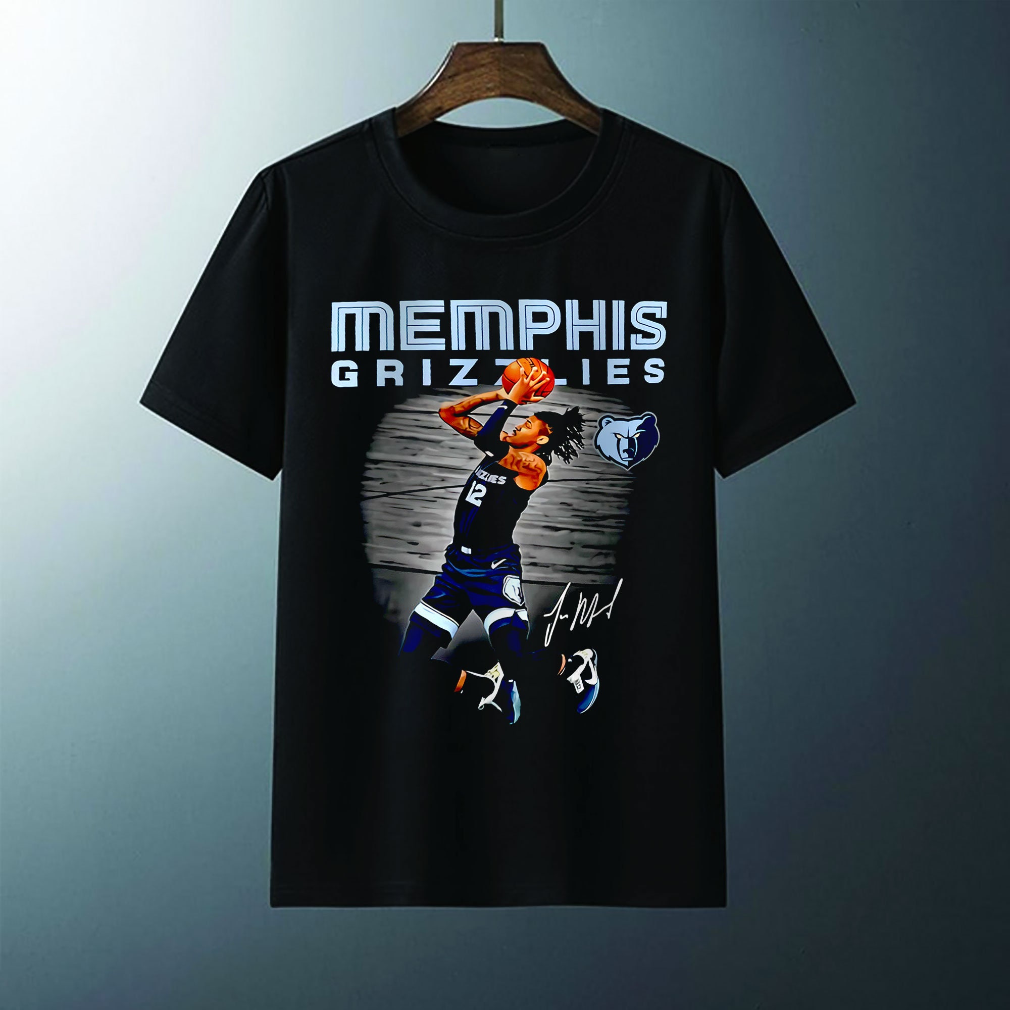 Dark Style Ja Morant Memphis Grizzlies Fanatics Branded Player Basketball Unisex T-Shirt Dark Style Ja Morant Memphis Grizzlies Fanatics Branded Player Basketball Unisex T-Shirt