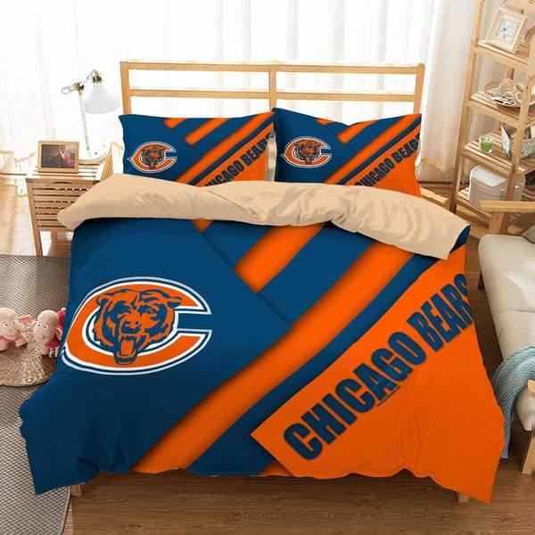 Digital Design Chicago Bears Bedding Set Digital Design Chicago Bears Bedding Set