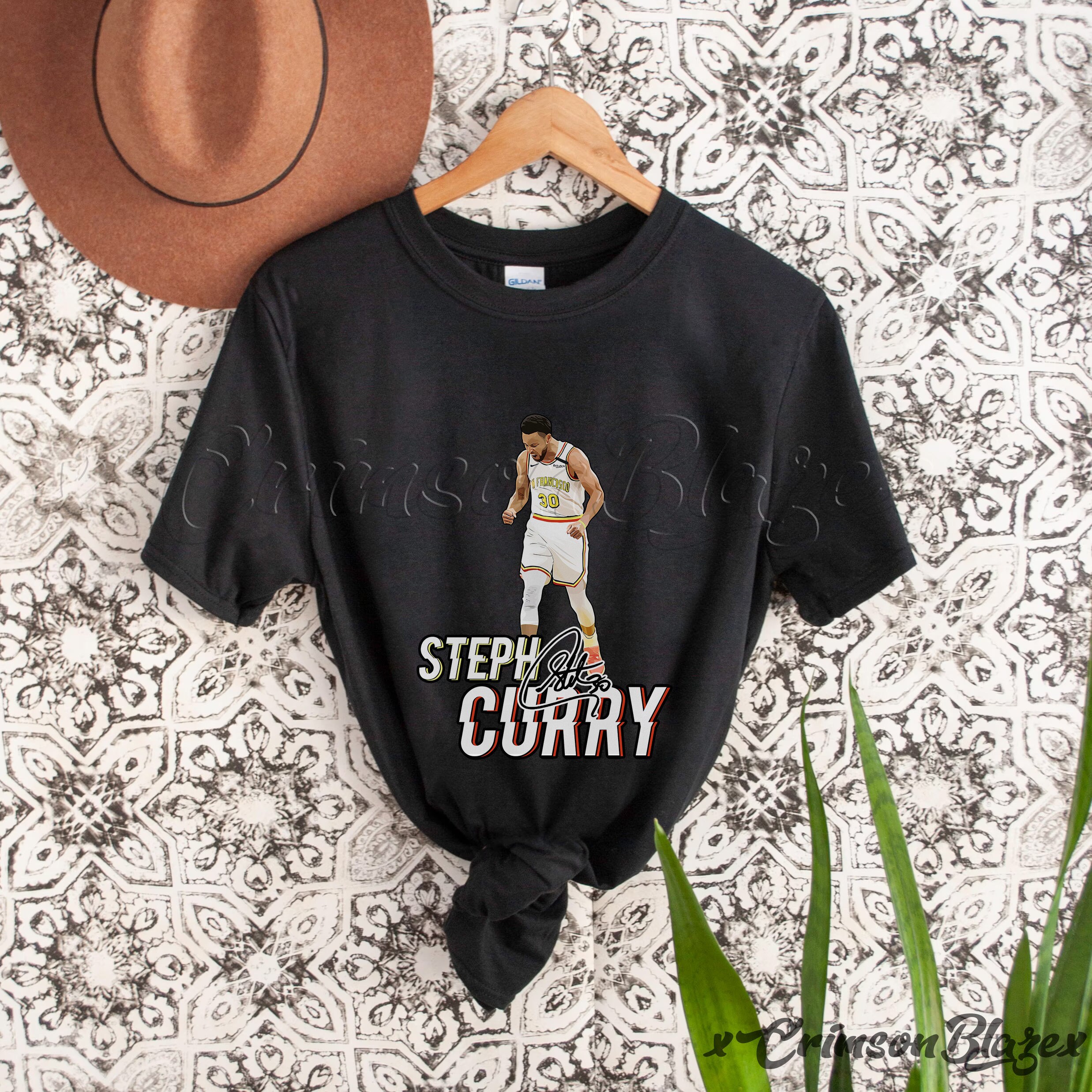 Digital Text Stephen Curry Golden State Warriors Basketball Signature Unisex T-Shirt Digital Text Stephen Curry Golden State Warriors Basketball Signature Unisex T-Shirt