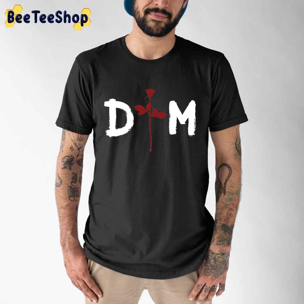 Dm Rose Classic Design Unisex T-Shirt Dm Rose Classic Design Unisex T-Shirt