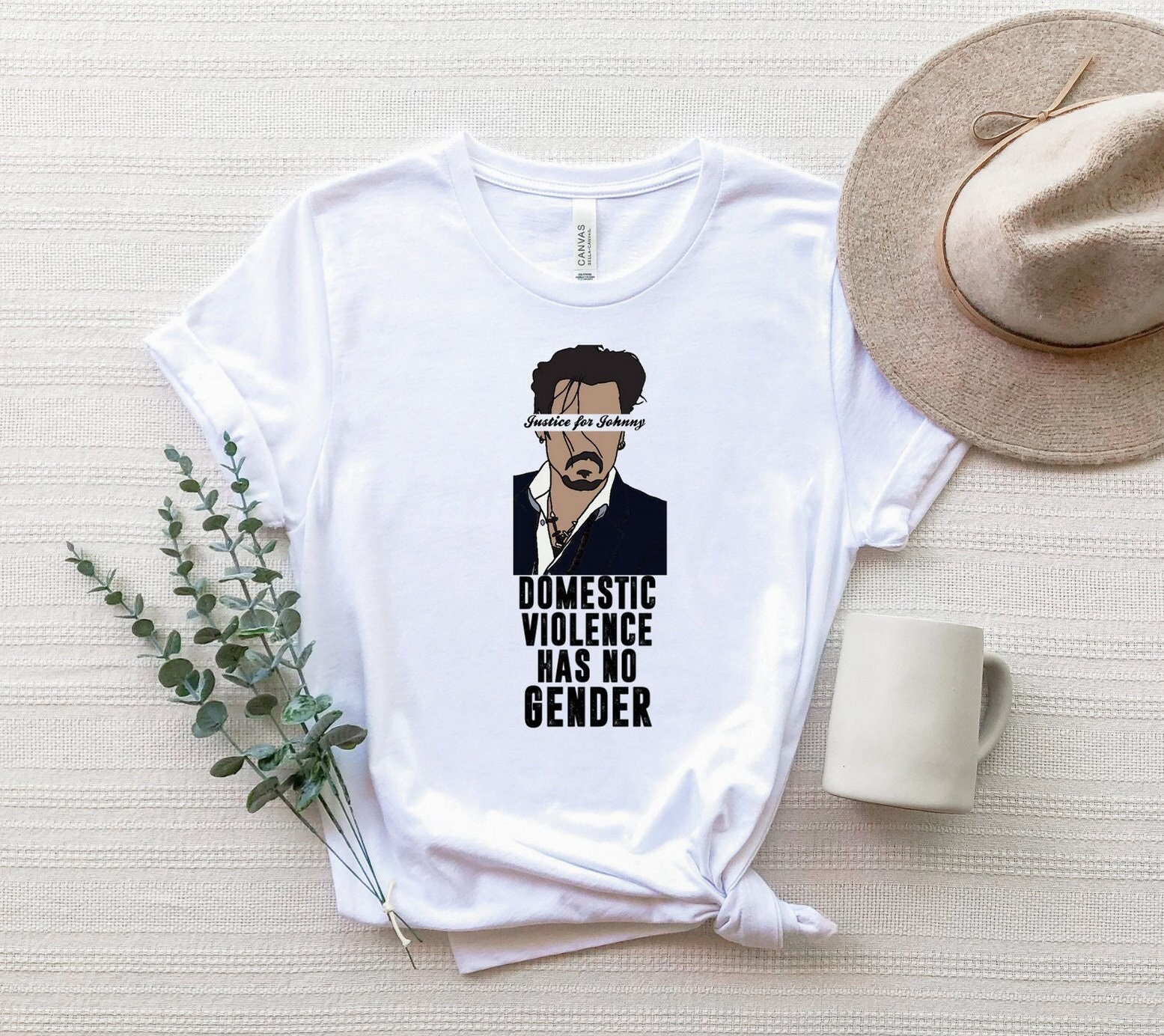 Domestic Violence Has No Gender Johnny Depp Support Johnny Depp unisex T-Shirt Domestic Violence Has No Gender Johnny Depp Support Johnny Depp unisex T-Shirt