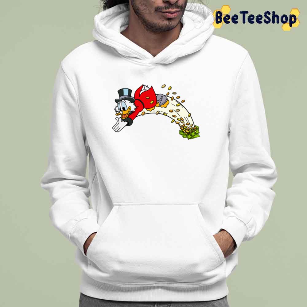 Duck Tales Scrooge Mcduck Money Swimming 80s Unisex T-Shirt Duck Tales Scrooge Mcduck Money Swimming 80s Unisex T-Shirt