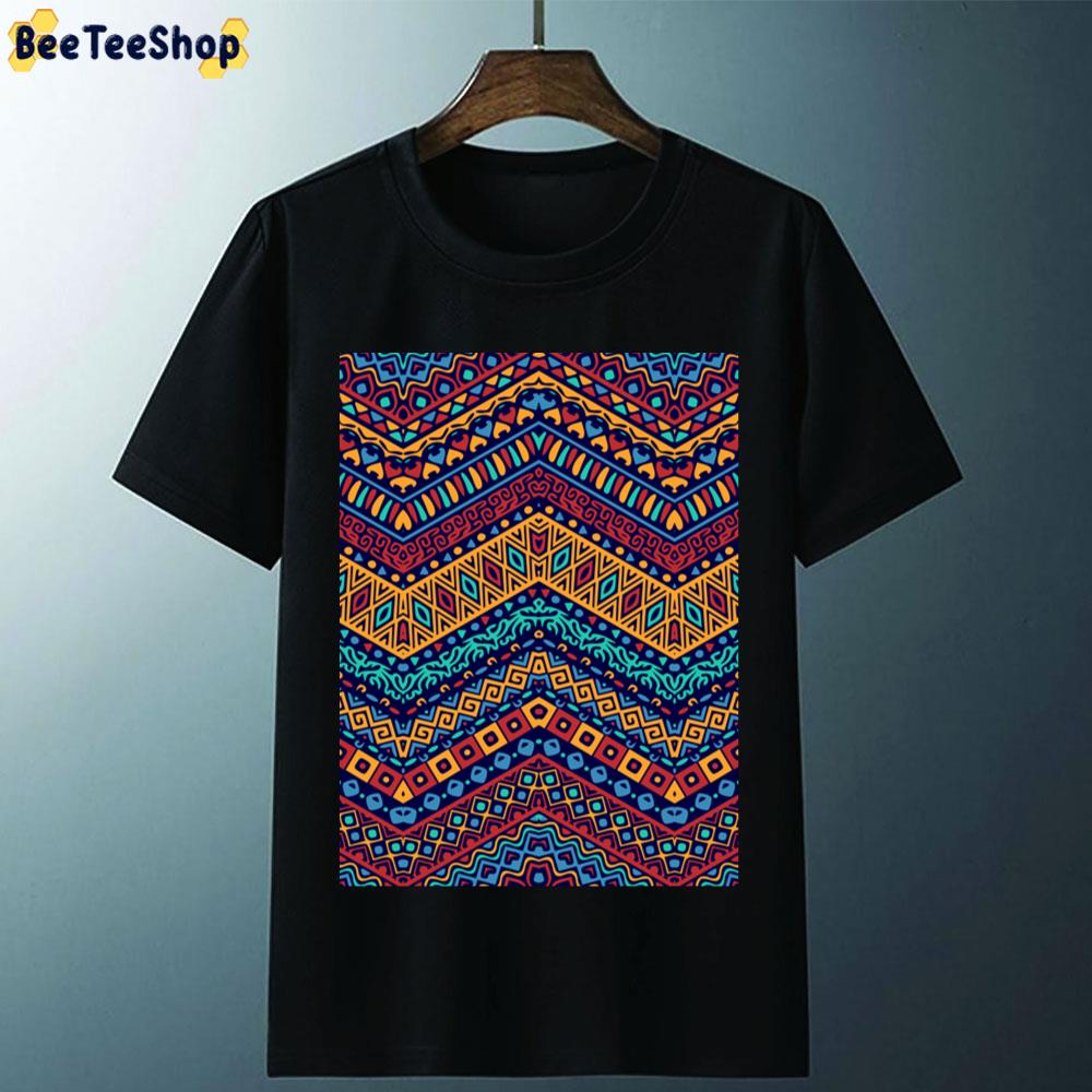 Ethnic Full Color Pattern Unisex T-Shirt Ethnic Full Color Pattern Unisex T-Shirt