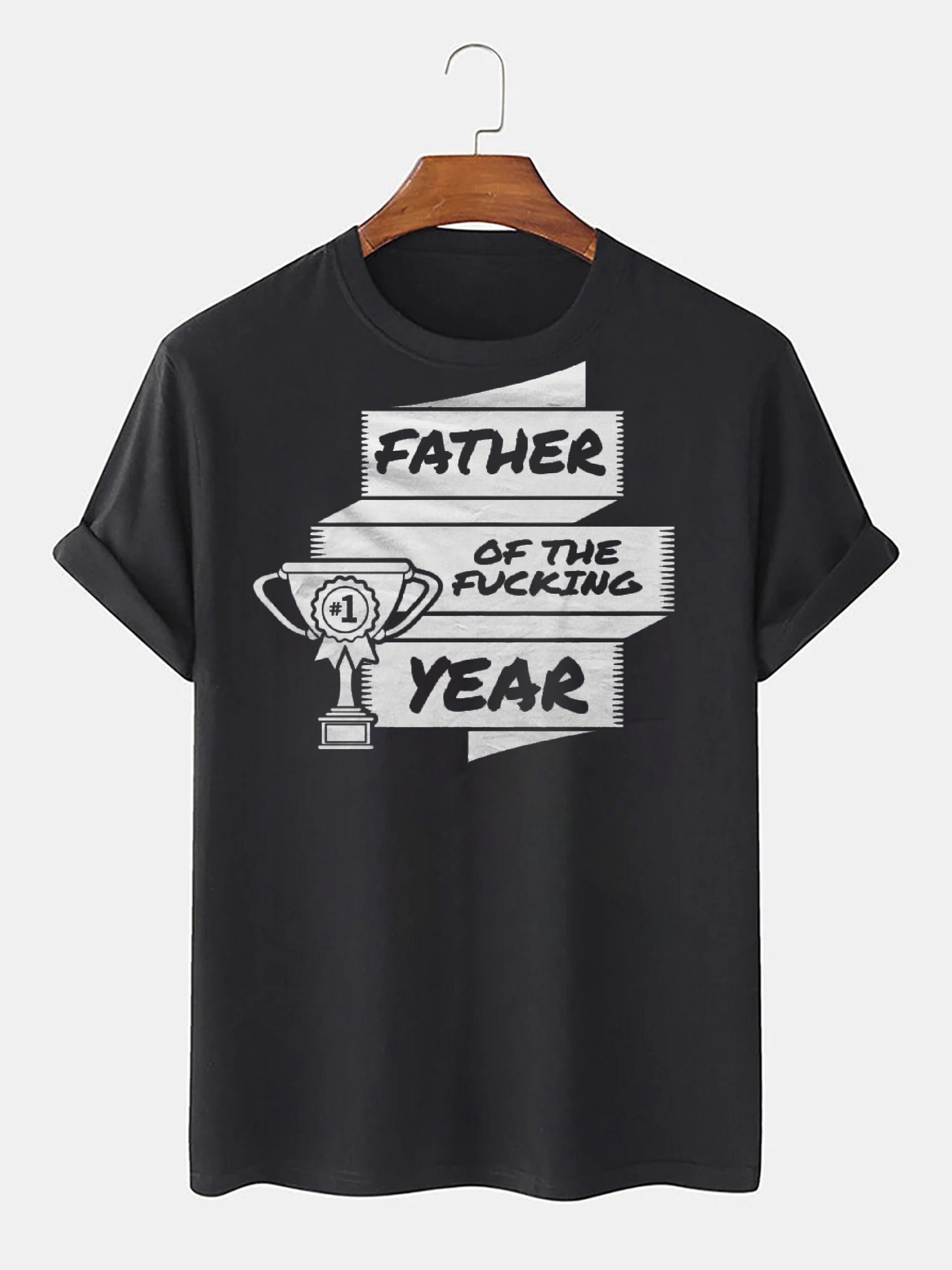 Father Of The Fking Year Happy Fathers Day Unisex T-Shirt Father Of The Fking Year Happy Fathers Day Unisex T-Shirt