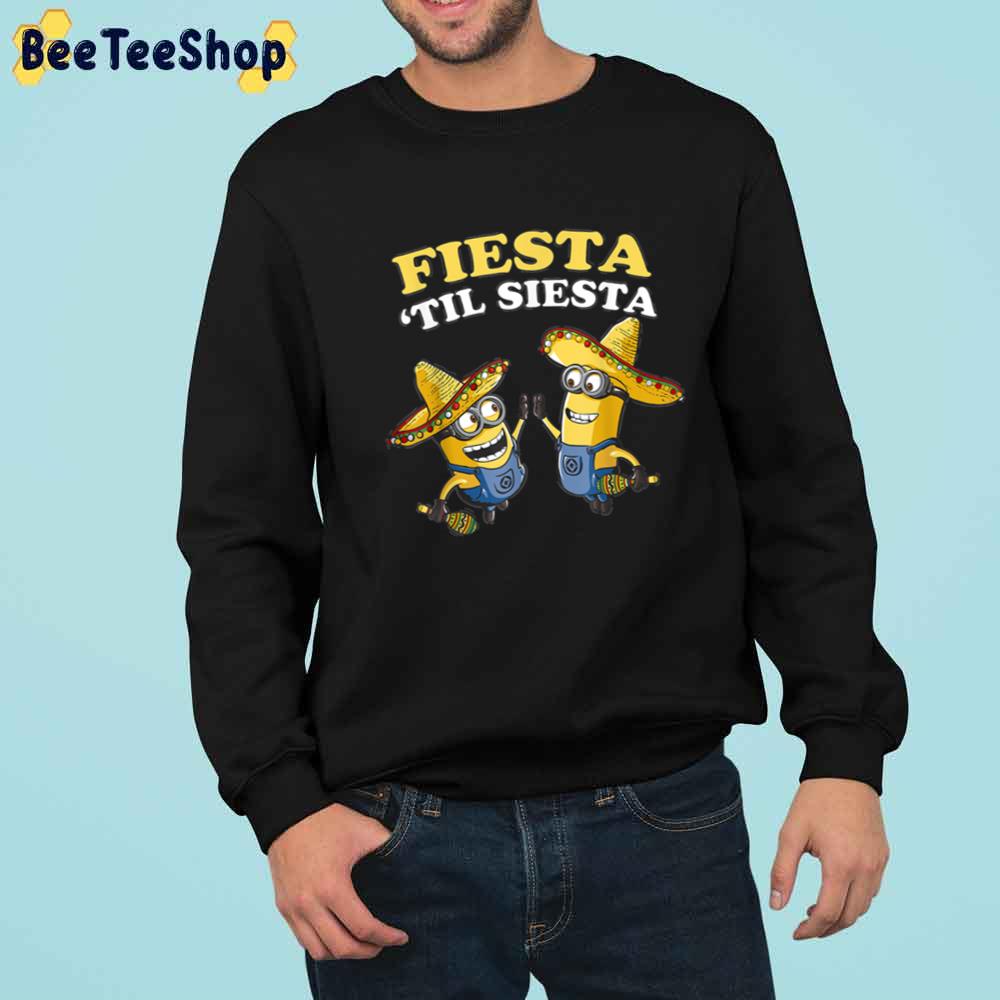 Fiesta'til Siesta Happy Minions Unisex T-Shirt Fiesta'til Siesta Happy Minions Unisex T-Shirt