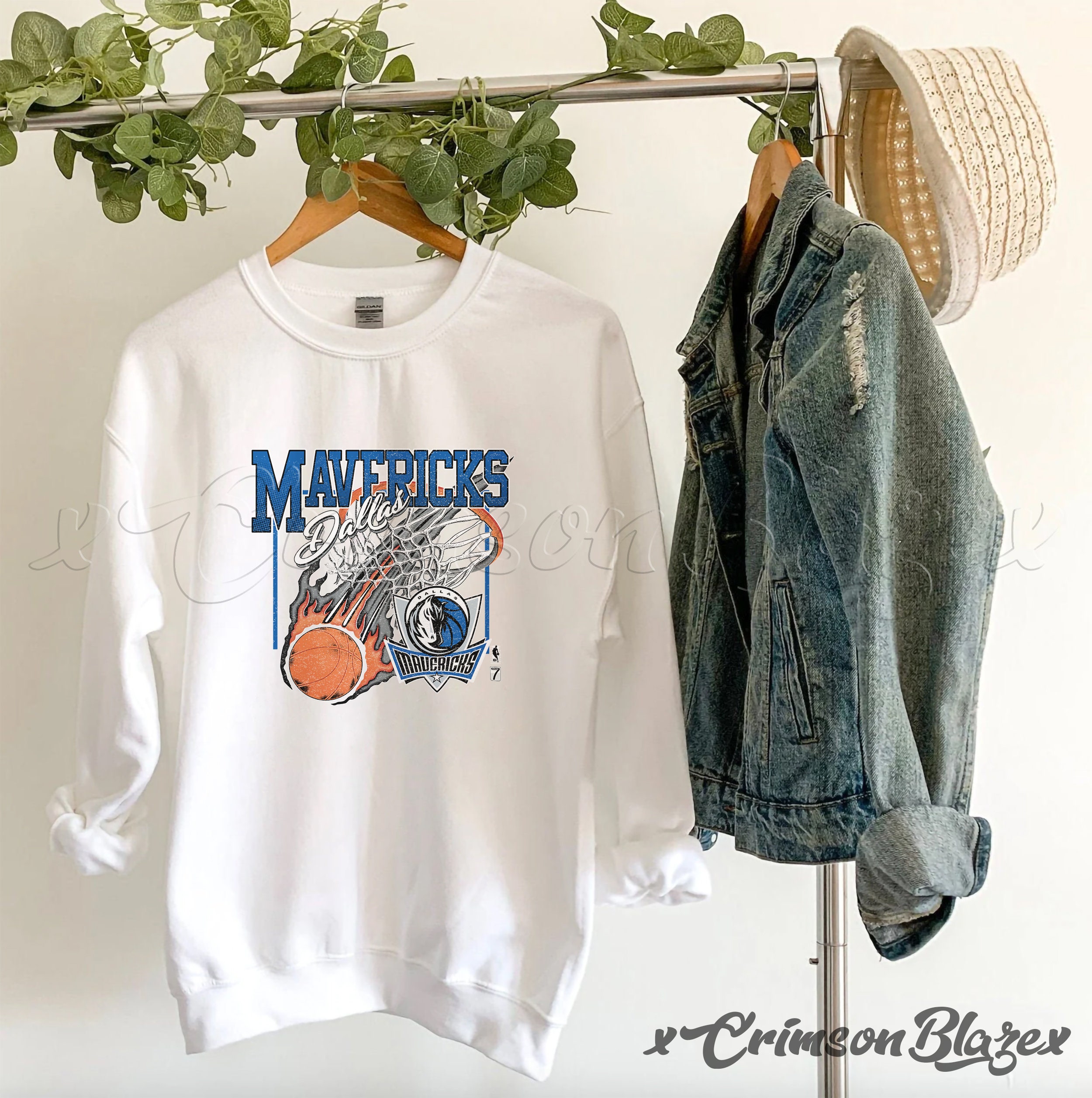 Fire Basketball Dallas Mavericks Unisex T-Shirt Fire Basketball Dallas Mavericks Unisex T-Shirt