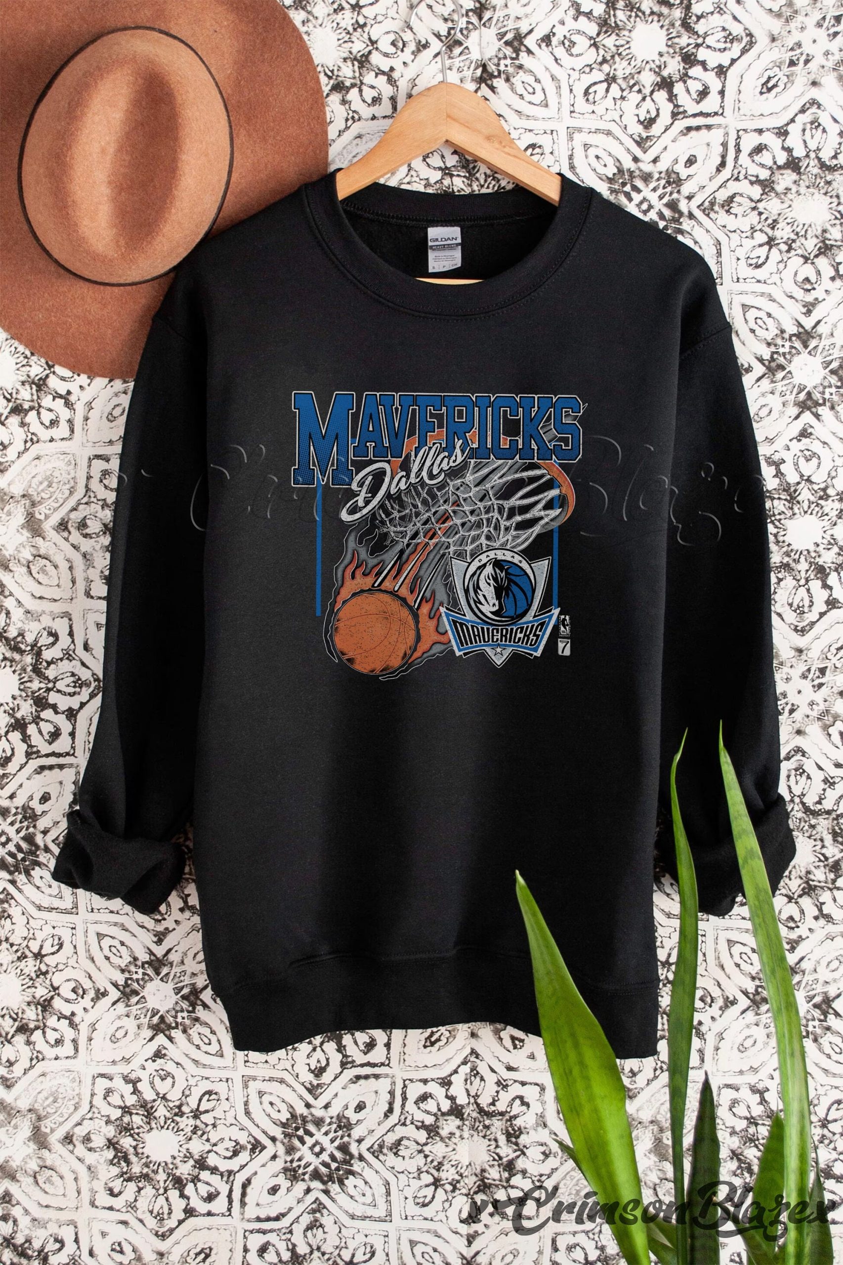 Fire Basketball Dallas Mavericks Unisex T-Shirt Fire Basketball Dallas Mavericks Unisex T-Shirt
