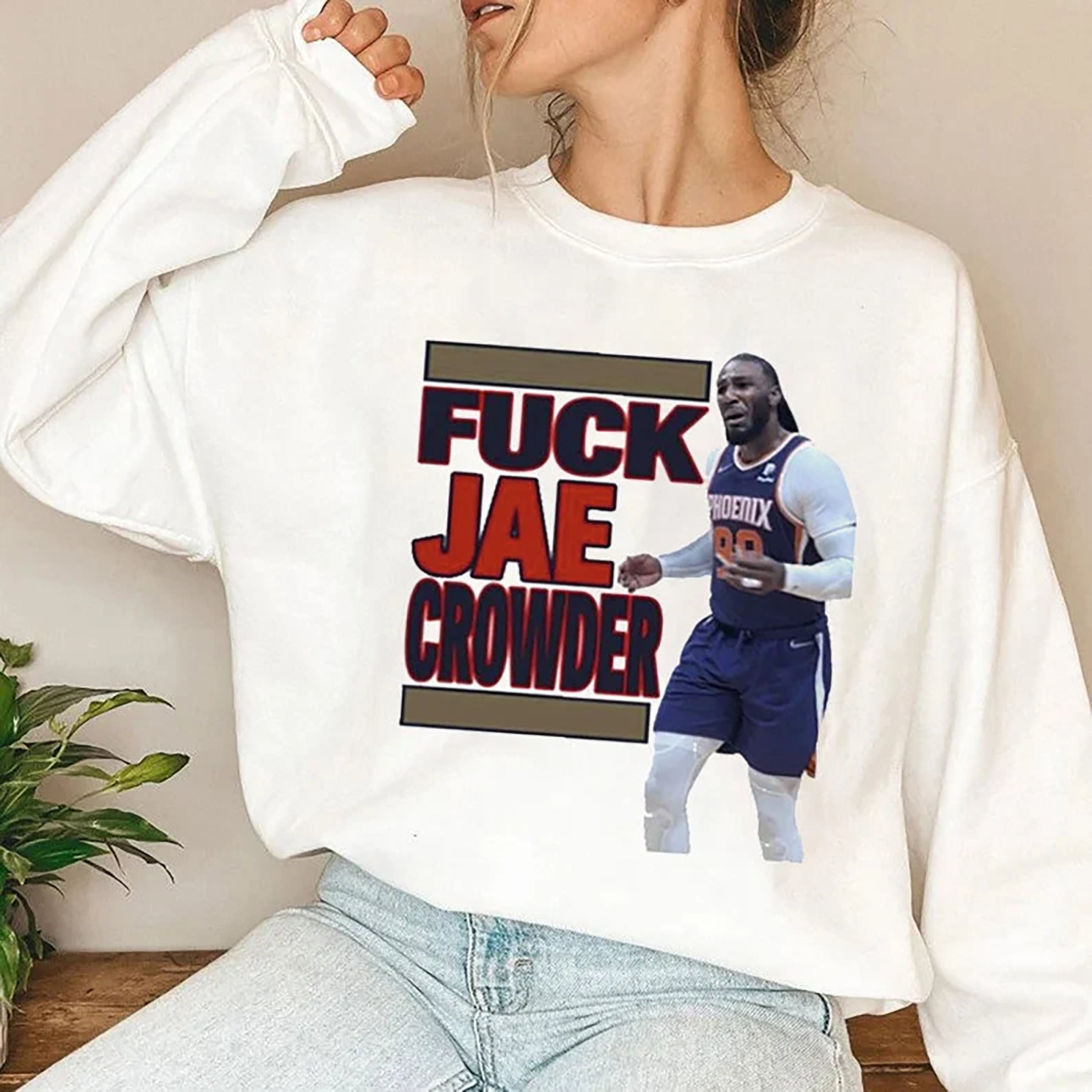 Fuck Jae Crowder D Book and Jae Crowder Devin Booker Suns Unisex T-Shirt Fuck Jae Crowder D Book and Jae Crowder Devin Booker Suns Unisex T-Shirt