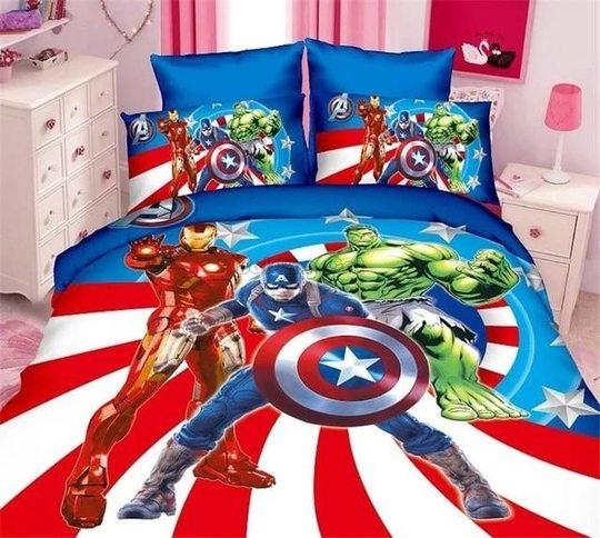 Funny Avengers Bedding Set Funny Avengers Bedding Set