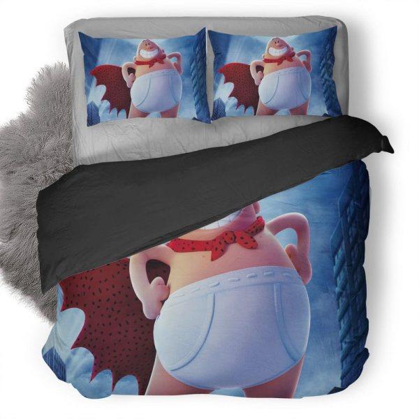 Funny Captain Underpants Bedding Set Funny Captain Underpants Bedding Set