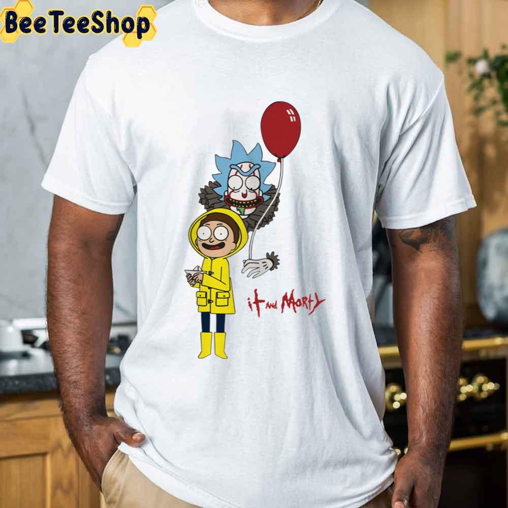 Funny Halloween It And Morty Pennywise Unisex T-Shirt Funny Halloween It And Morty Pennywise Unisex T-Shirt