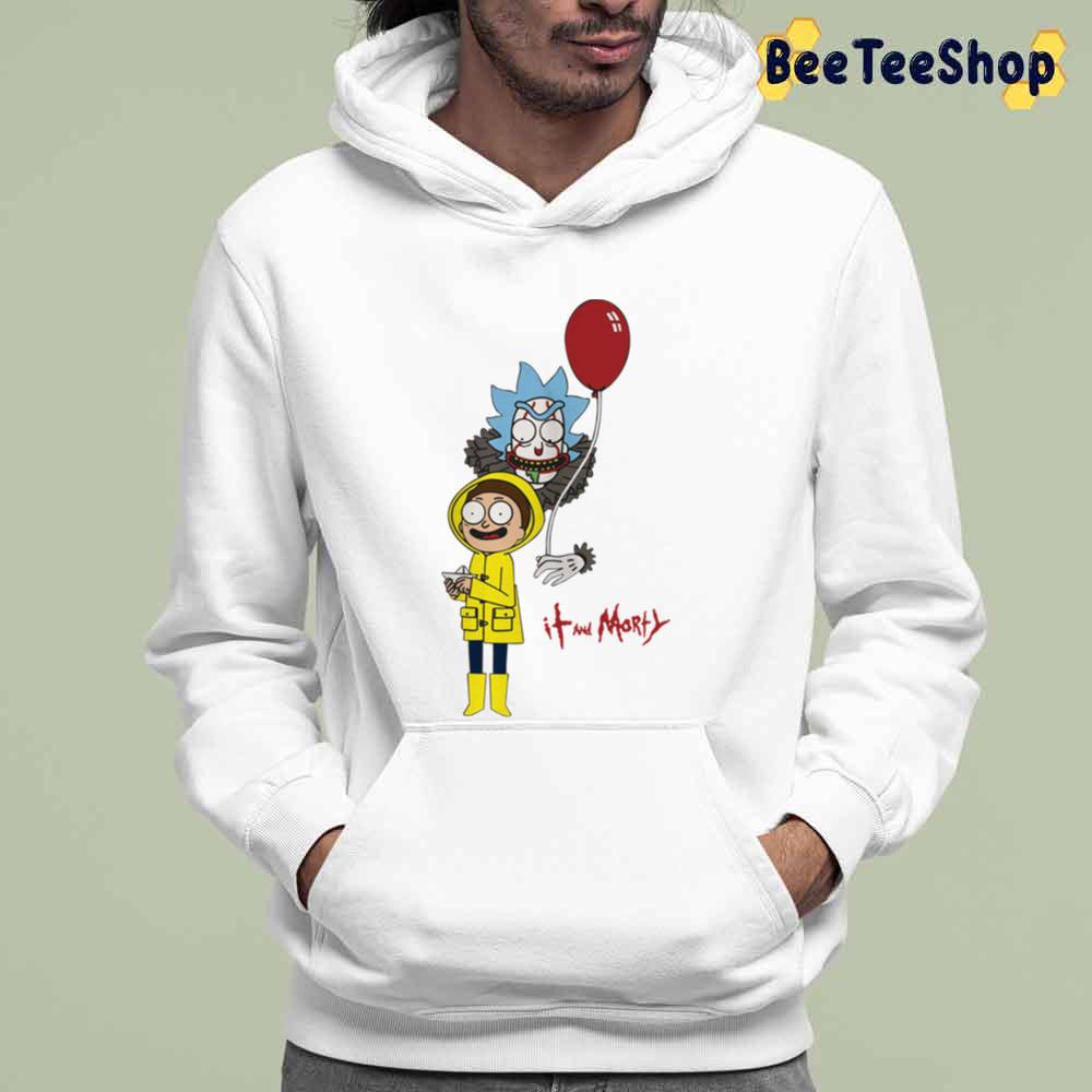 Funny Halloween It And Morty Pennywise Unisex T-Shirt Funny Halloween It And Morty Pennywise Unisex T-Shirt