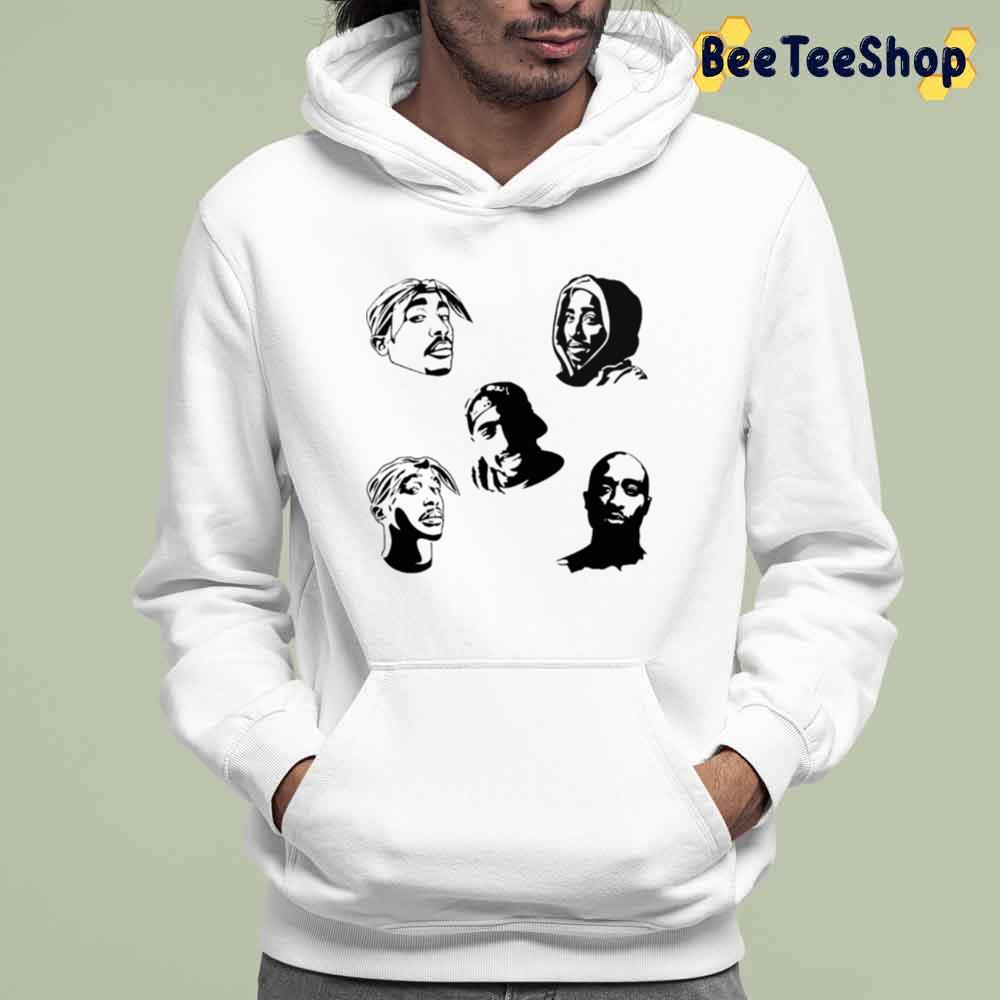 Funny Icon Tupac Rapper Unisex T-Shirt Funny Icon Tupac Rapper Unisex T-Shirt