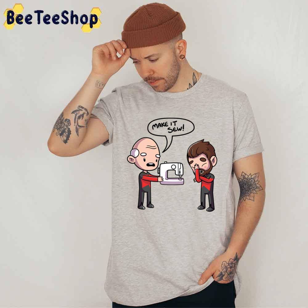 Funny Make It Sew Unisex T-Shirt Funny Make It Sew Unisex T-Shirt
