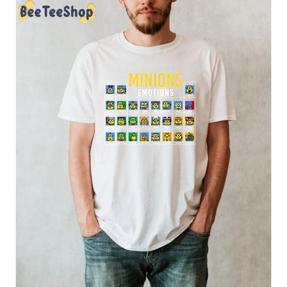 Funny Minion Emotion Unisex T-Shirt Funny Minion Emotion Unisex T-Shirt