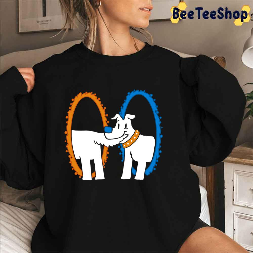 Funny Portal Pup Unisex T-Shirt Funny Portal Pup Unisex T-Shirt