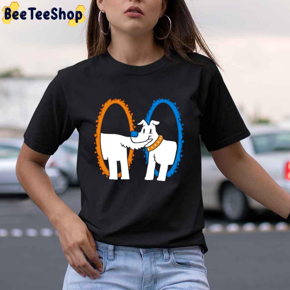 Funny Portal Pup Unisex T-Shirt Funny Portal Pup Unisex T-Shirt