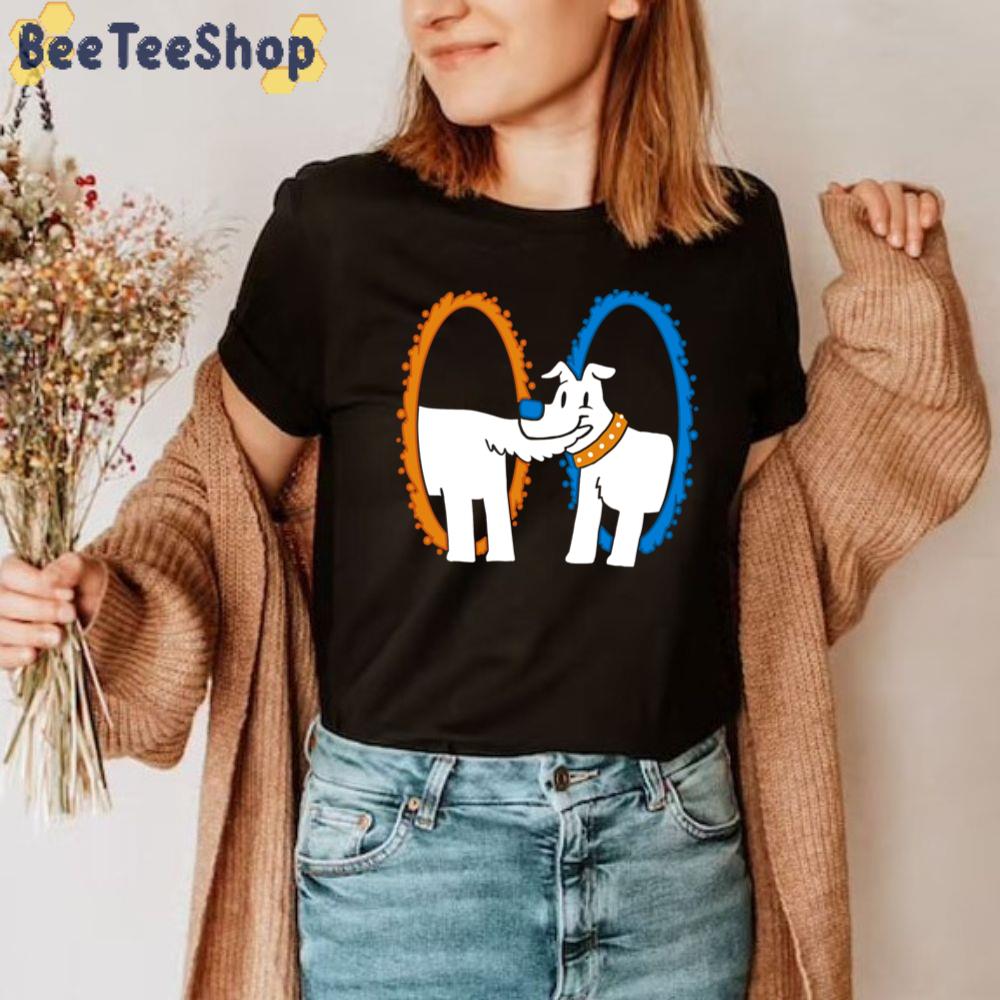 Funny Portal Pup Unisex T-Shirt Funny Portal Pup Unisex T-Shirt