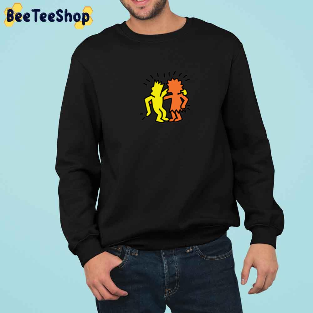 Funny Simpsons Kh Bart And Lisa Unisex T-Shirt Funny Simpsons Kh Bart And Lisa Unisex T-Shirt