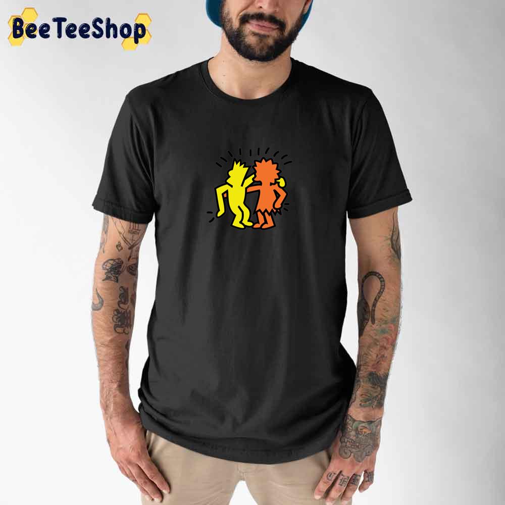 Funny Simpsons Kh Bart And Lisa Unisex T-Shirt Funny Simpsons Kh Bart And Lisa Unisex T-Shirt