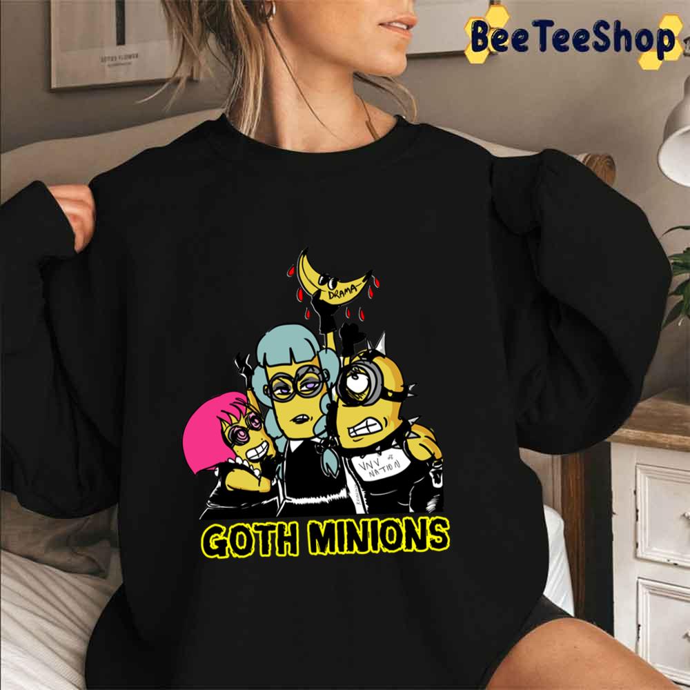 Goth Minions Unisex T-Shirt Goth Minions Unisex T-Shirt