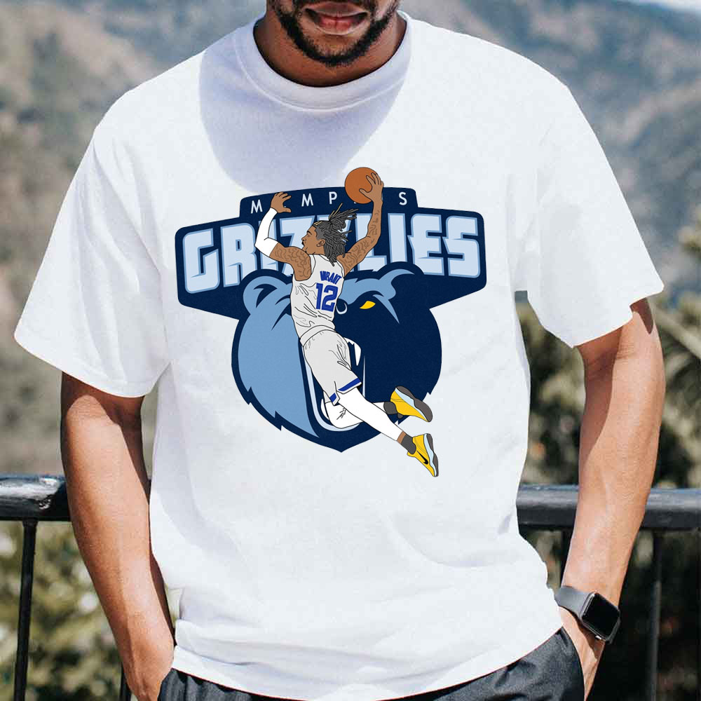 Graphic Design Ja Morant 12 Memphis Grizzlies Basketball Unisex T-Shirt Graphic Design Ja Morant 12 Memphis Grizzlies Basketball Unisex T-Shirt