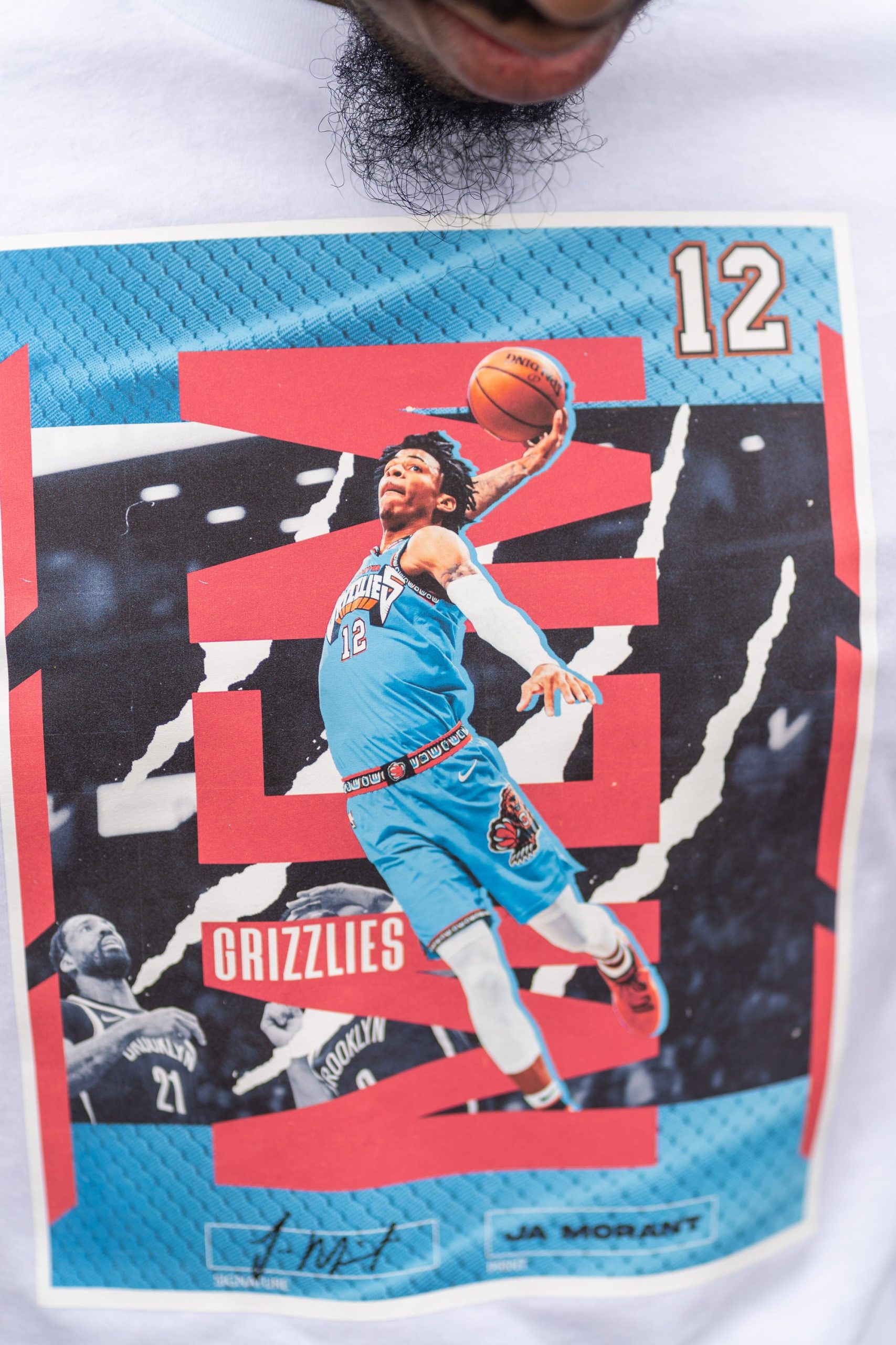 Graphic Design Ja Morant Memphis Grizzlies Basketball Unisex T-Shirt Graphic Design Ja Morant Memphis Grizzlies Basketball Unisex T-Shirt
