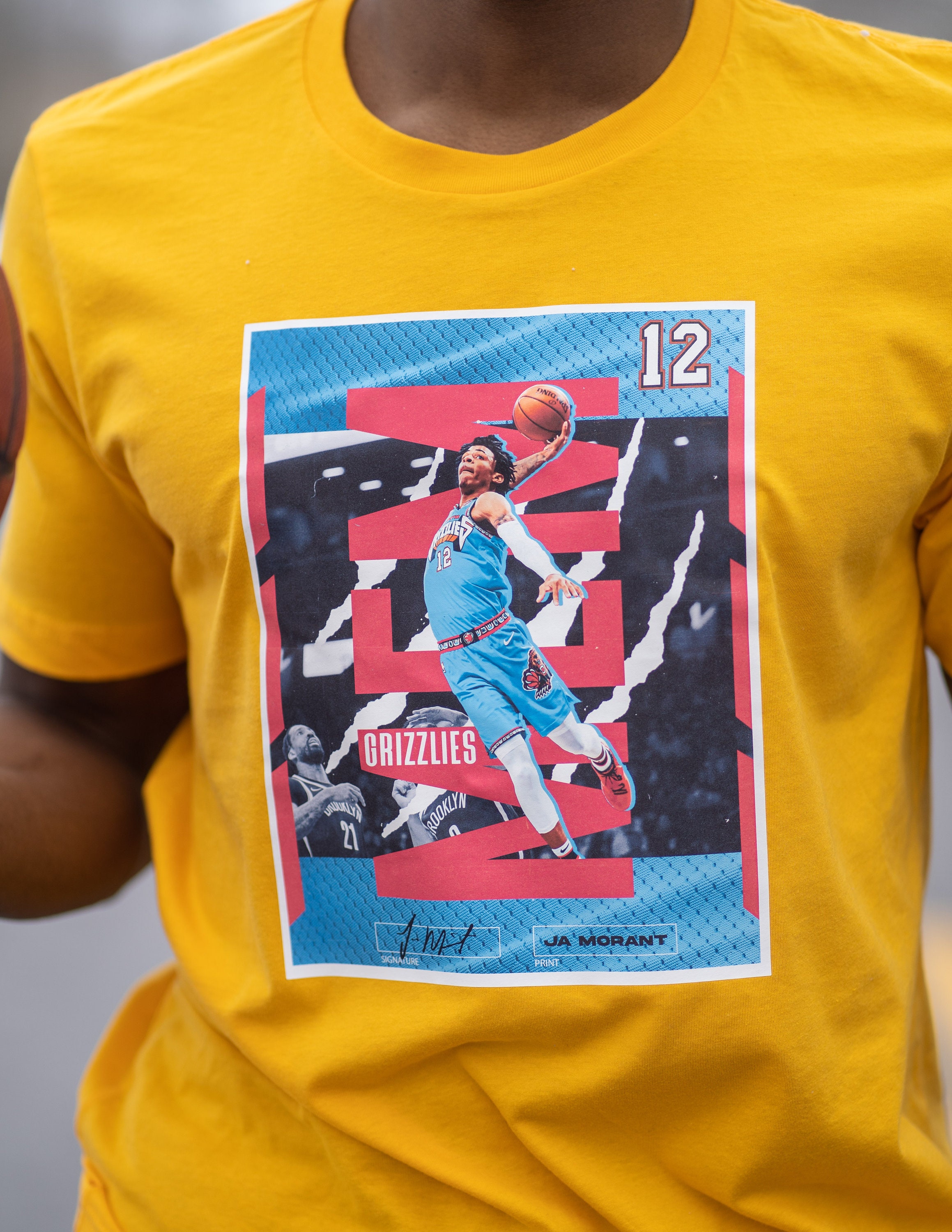 Graphic Design Ja Morant Memphis Grizzlies Basketball Unisex T-Shirt