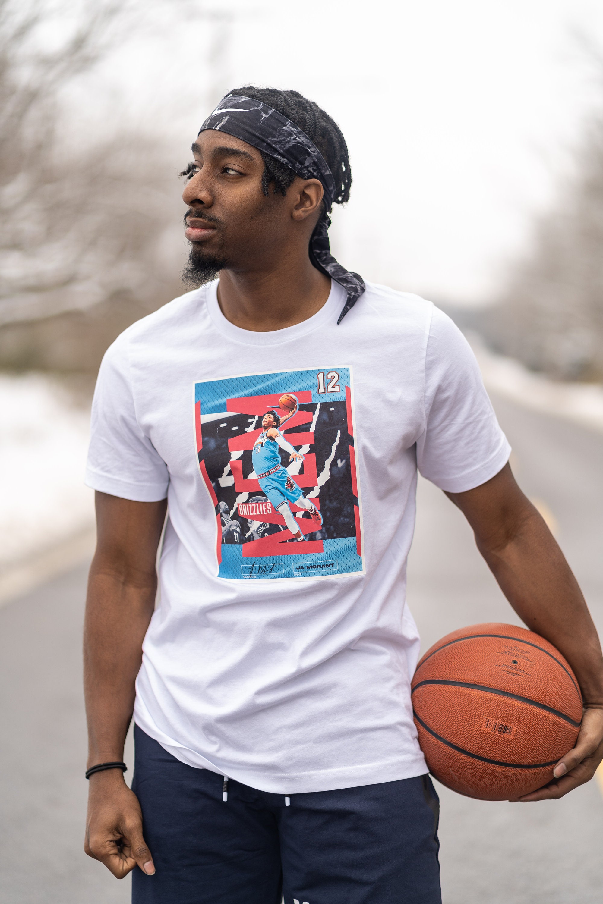 Graphic Design Ja Morant Memphis Grizzlies Basketball Unisex T-Shirt