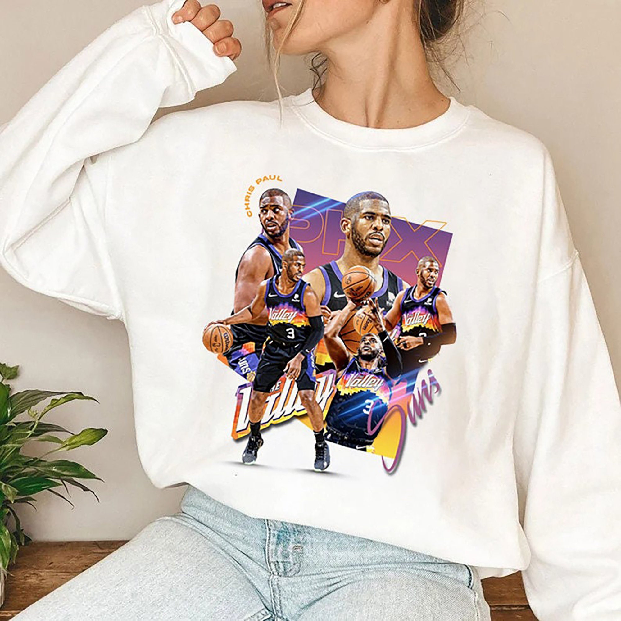 Graphic Style Chris Paul Basketball Unisex T-Shirt Graphic Style Chris Paul Basketball Unisex T-Shirt