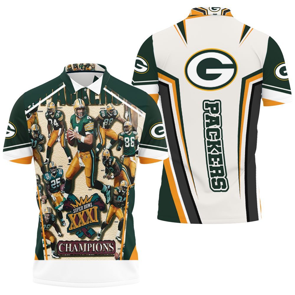 Green Bay Packers 2021 Super Bowl Xxxi Champions Nfc North Division Champions Polo Shirt All Over Print Shirt 3d T-shirt Green Bay Packers 2021 Super Bowl Xxxi Champions Nfc North Division Champions Polo Shirt All Over Print Shirt 3d T-shirt