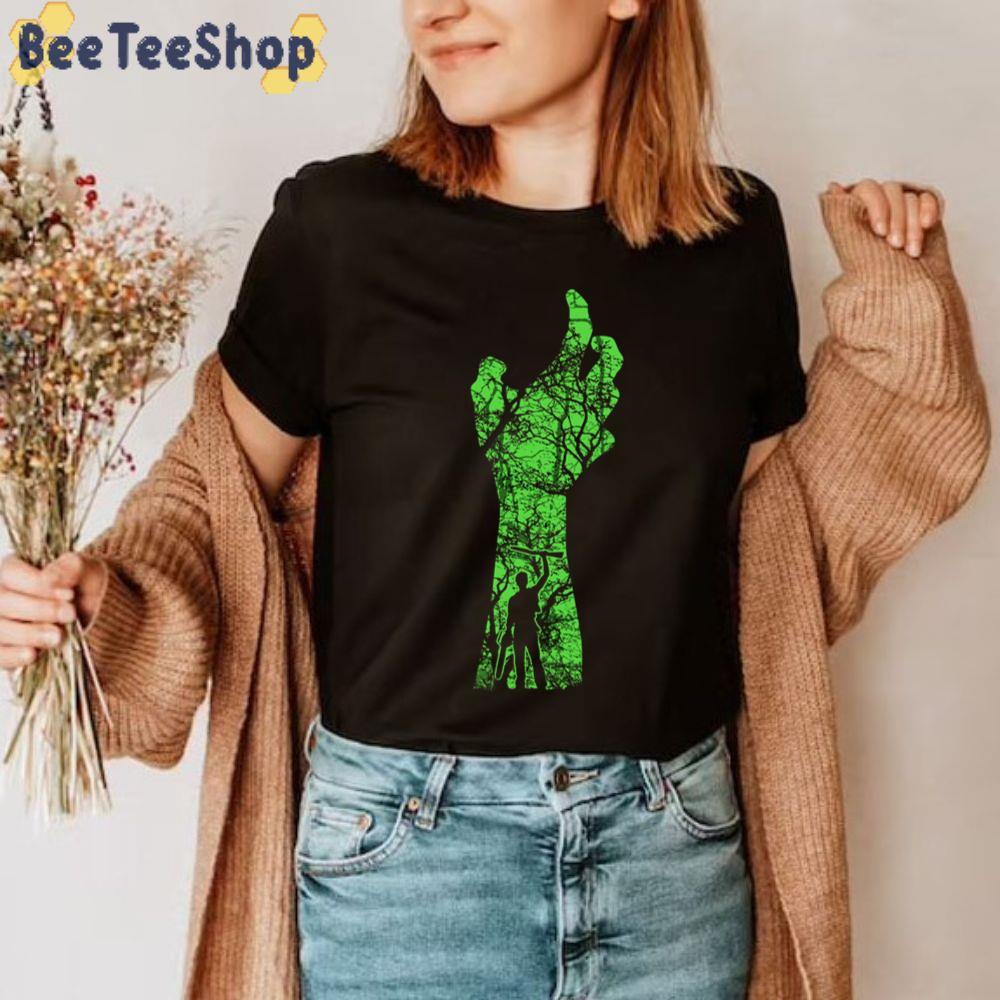 Green Evil Dead Hand's Up Unisex T-Shirt Green Evil Dead Hand's Up Unisex T-Shirt