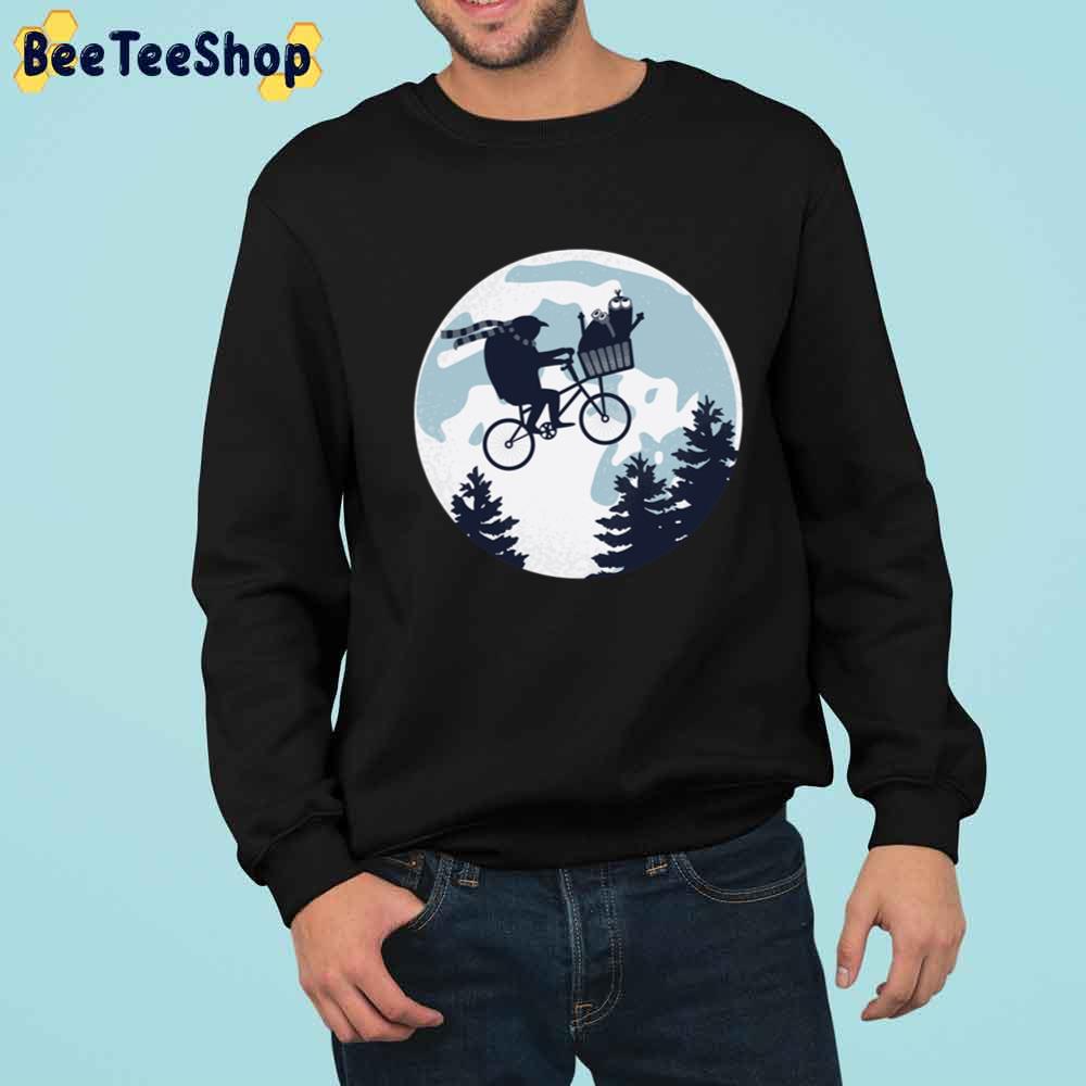 Gru And Minion Flyig To The Moon Unisex T-Shirt Gru And Minion Flyig To The Moon Unisex T-Shirt