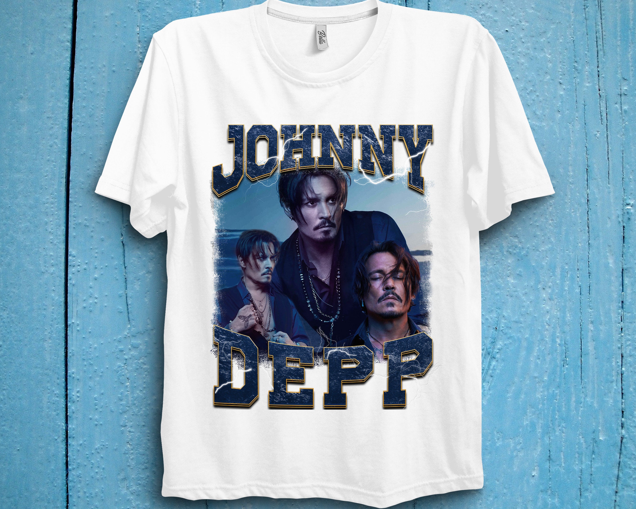 Grunge Style Johnny Depp Vintage T-Shirt Grunge Style Johnny Depp Vintage T-Shirt