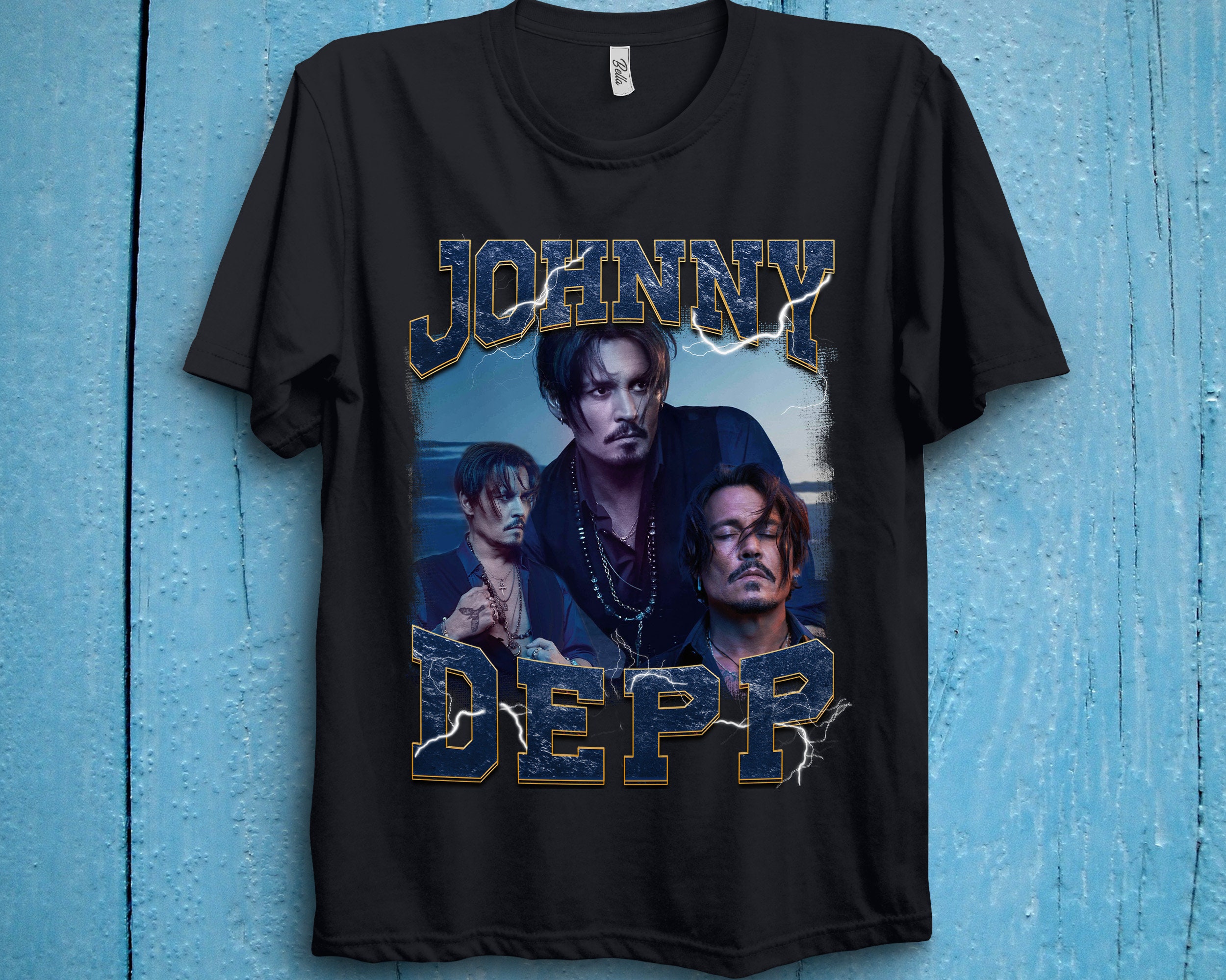 Grunge Style Johnny Depp Vintage T-Shirt Grunge Style Johnny Depp Vintage T-Shirt