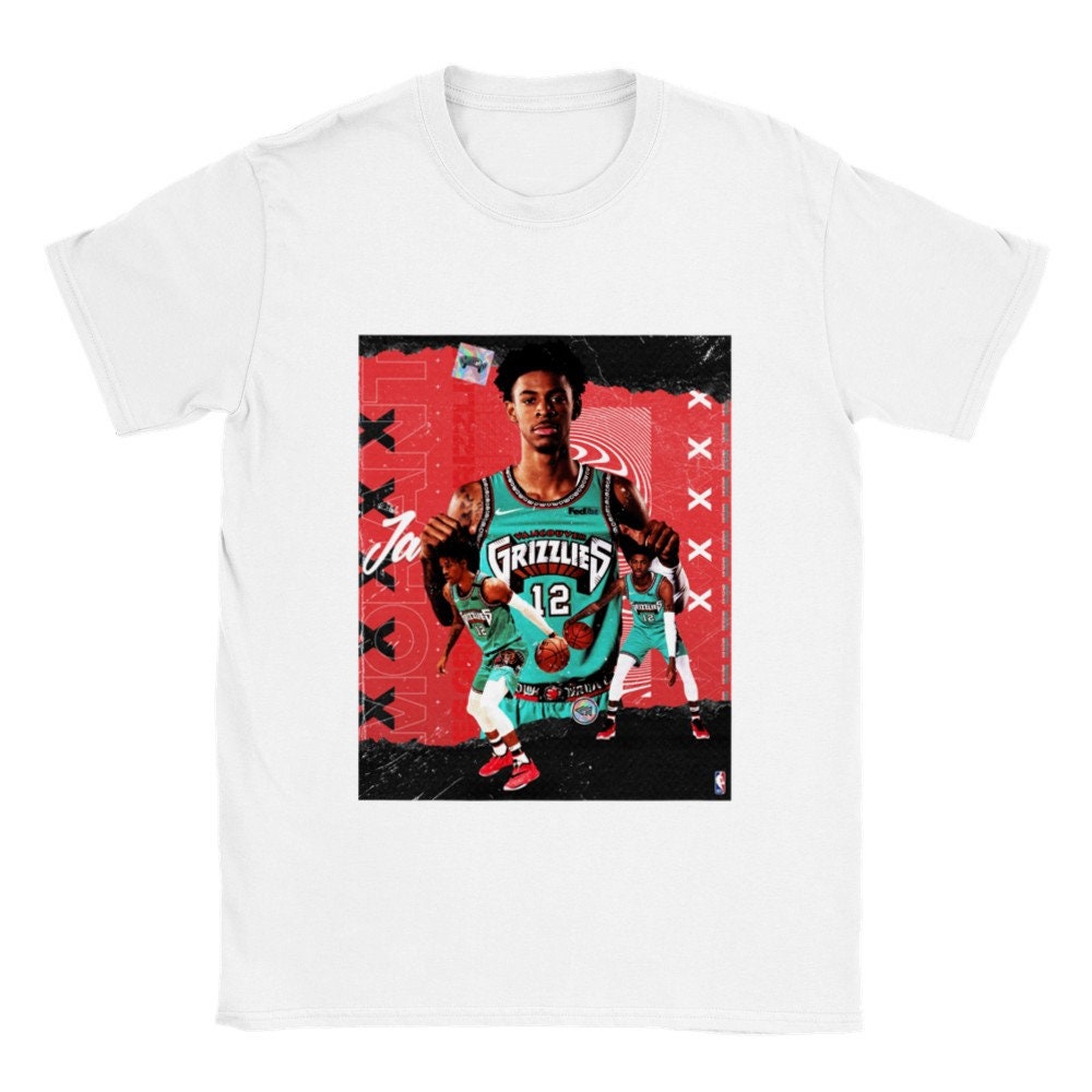 Grunge Vintage Style Ja Morant Crewneck Basketball Unsiex T-Shirt Grunge Vintage Style Ja Morant Crewneck Basketball Unsiex T-Shirt