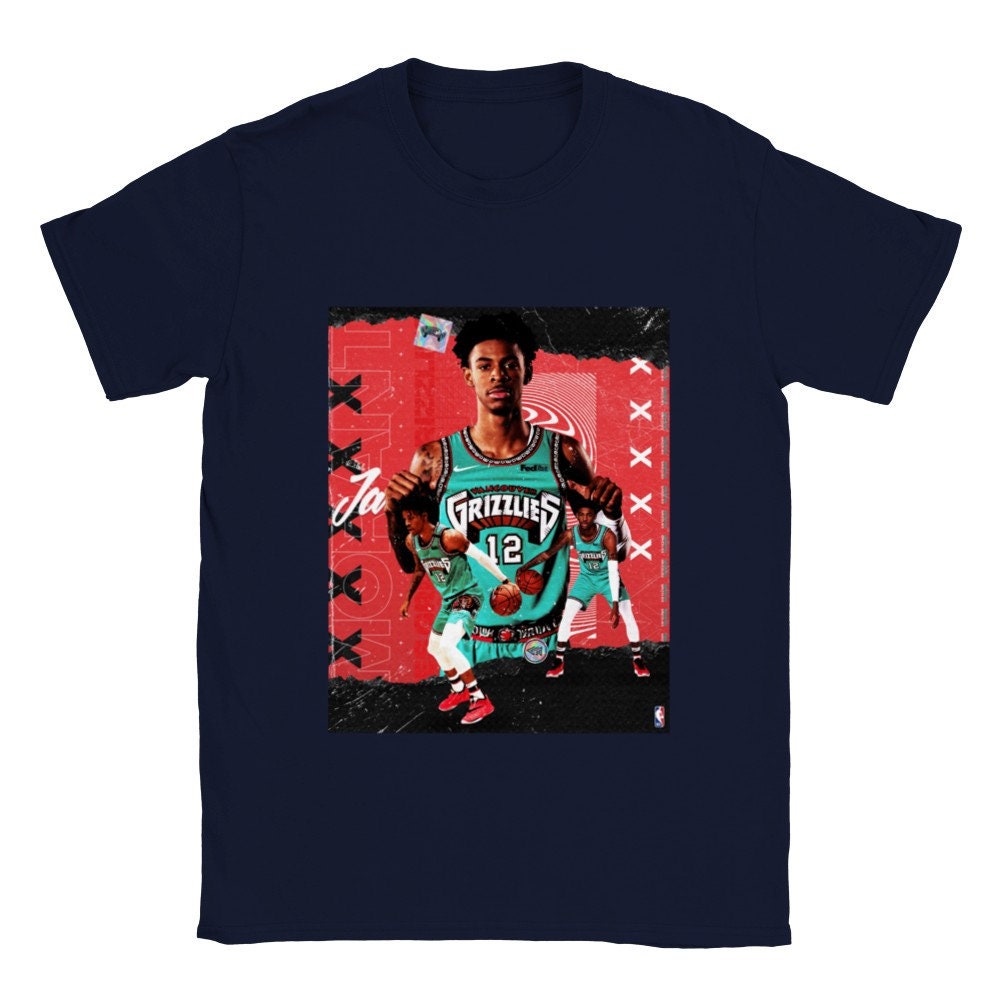 Grunge Vintage Style Ja Morant Crewneck Basketball Unsiex T-Shirt Grunge Vintage Style Ja Morant Crewneck Basketball Unsiex T-Shirt