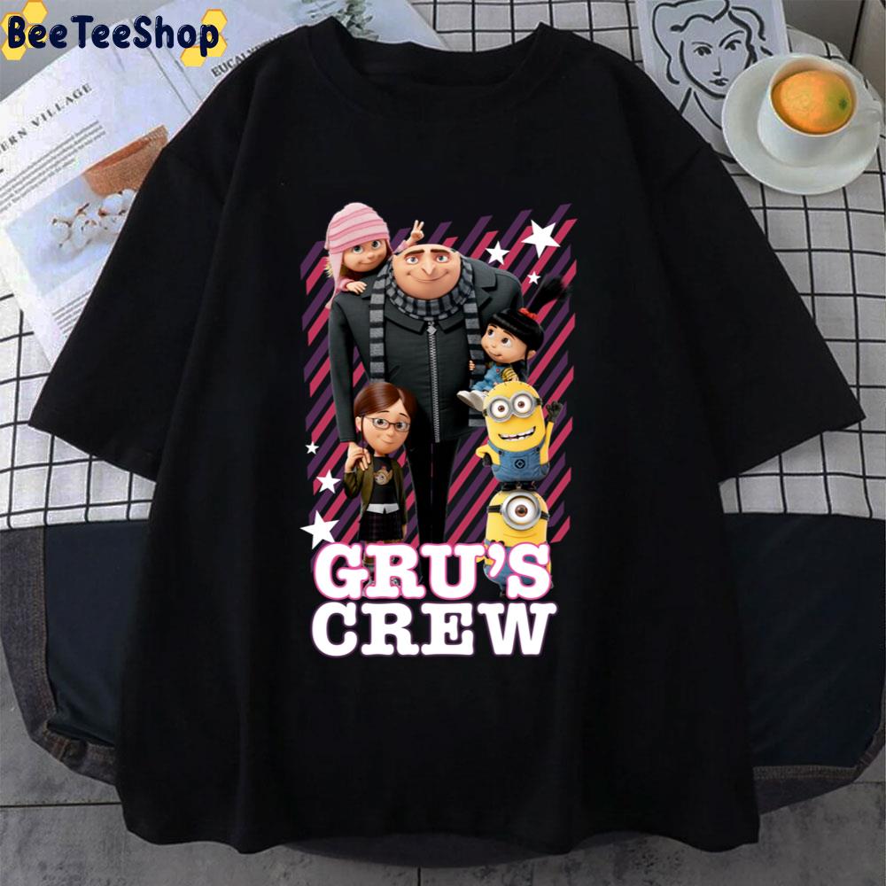 Gru's Crew Family Portrait Minions Unisex T-Shirt Gru's Crew Family Portrait Minions Unisex T-Shirt
