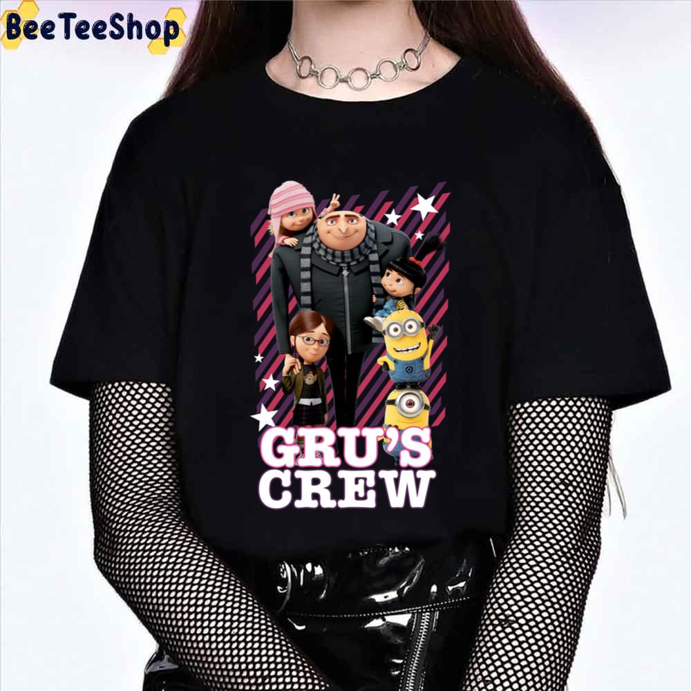 Gru's Crew Family Portrait Minions Unisex T-Shirt Gru's Crew Family Portrait Minions Unisex T-Shirt