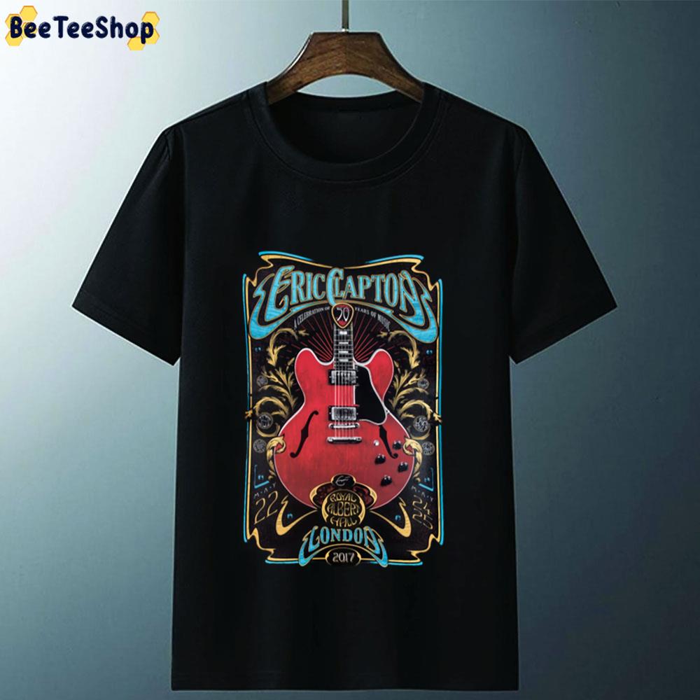 Guitar Vintage Eric Clapton Unisex T-Shirt Guitar Vintage Eric Clapton Unisex T-Shirt