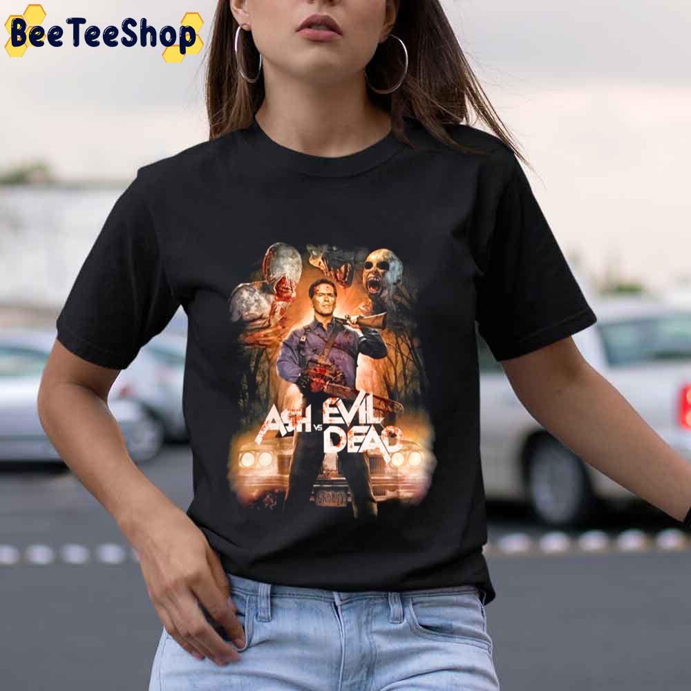 Halloween Horror Nights Ash Vs Evil Dead Unisex T-Shirt Halloween Horror Nights Ash Vs Evil Dead Unisex T-Shirt
