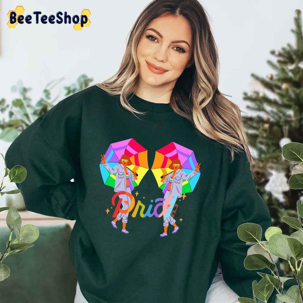 Happy Girl Pride Allyship Happy Pried Month Unisex T-Shirt Happy Girl Pride Allyship Happy Pried Month Unisex T-Shirt