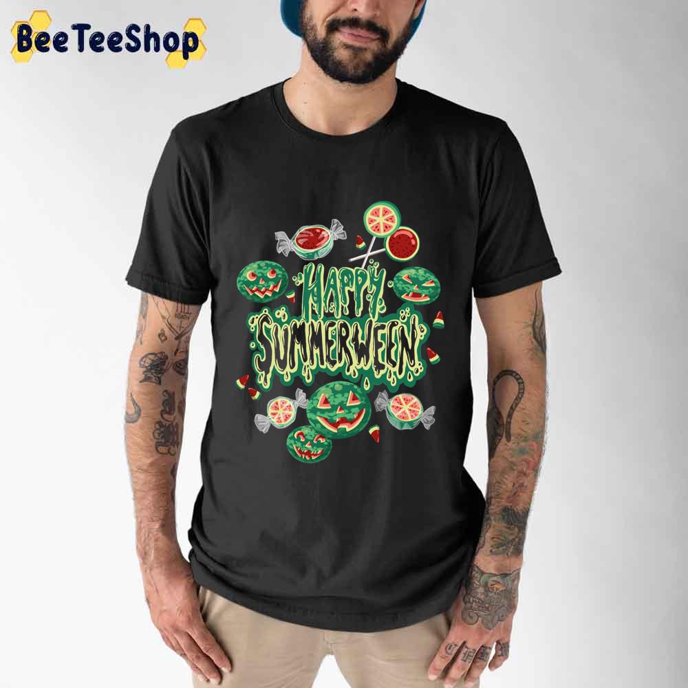 Happy Summerween Halloween In Summer Unisex T-Shirt Happy Summerween Halloween In Summer Unisex T-Shirt