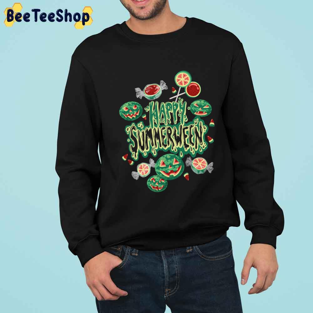 Happy Summerween Halloween In Summer Unisex T-Shirt Happy Summerween Halloween In Summer Unisex T-Shirt