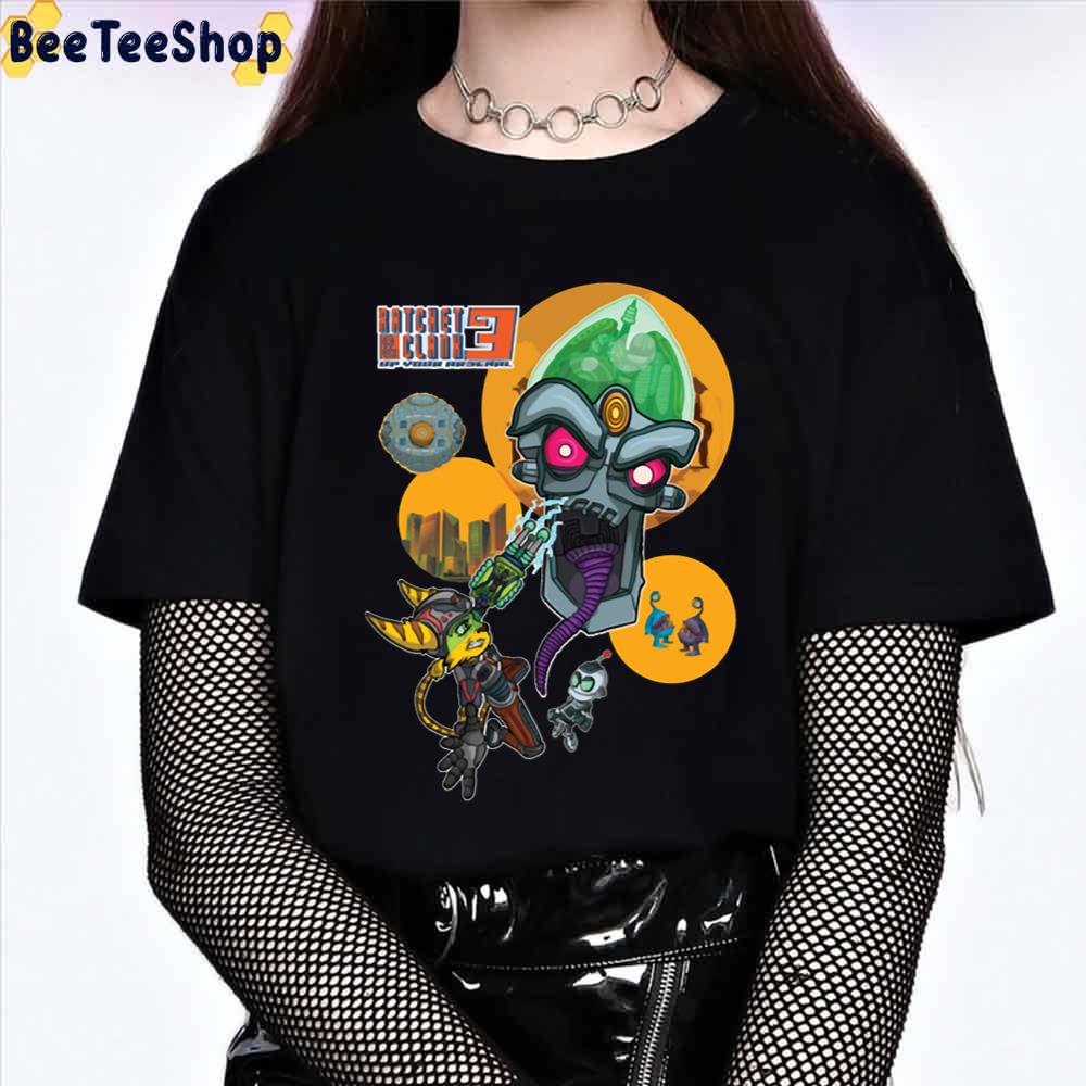Hardship Mischievous Shooting Alluring Ratchet And Clank Clank 3 Alt Art Unisex T-Shirt Hardship Mischievous Shooting Alluring Ratchet And Clank Clank 3 Alt Art Unisex T-Shirt