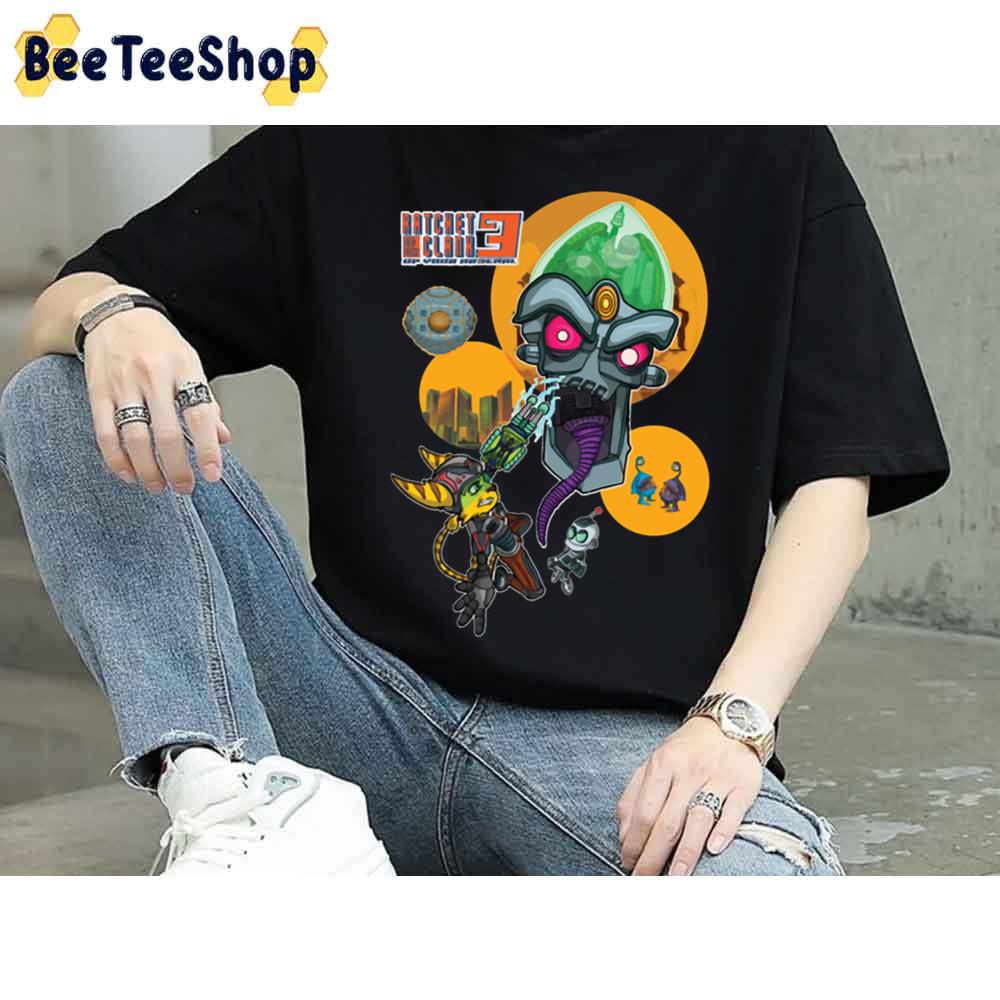 Hardship Mischievous Shooting Alluring Ratchet And Clank Clank 3 Alt Art Unisex T-Shirt Hardship Mischievous Shooting Alluring Ratchet And Clank Clank 3 Alt Art Unisex T-Shirt