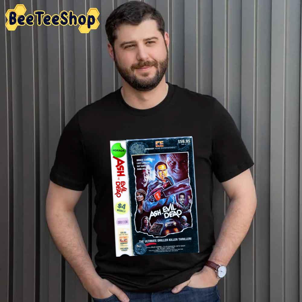 Horror Ash Vs Evil Dead Vintage Unisex T-Shirt Horror Ash Vs Evil Dead Vintage Unisex T-Shirt